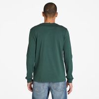 Ανδρικό Dunstan River Μακρυμάνικο T-shirt Πράσινο Timberland TB0A2BQ3-317