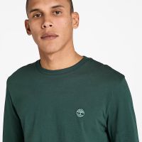 Ανδρικό Dunstan River Μακρυμάνικο T-shirt Πράσινο Timberland TB0A2BQ3-317