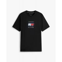 Ανδρικό T-shirt Μαύρο Tommy Hilfiger MW0MW41338-BDS