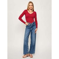Γυναικεία Μακρυμάνικη Μπλούζα Κόκκινη Tommy Jeans DW0DW17990-XJP