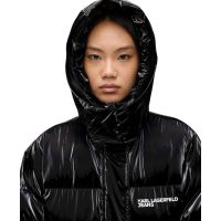 Γυναικείο Puffer Μπουφάν Μαύρο Karl Lagerfeld Jeans A4W15020-999 BLACK