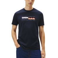 Ανδρικό T-shirt Navy Μπλε Tommy Hilfiger MW0MW40014-DW5