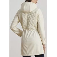 Γυναικείο Μπουφάν Εκρού Ralph Lauren 297979516002-101