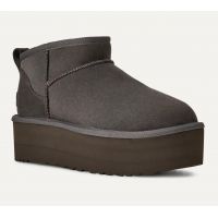 Γυναικεία Classic Ultra Mini Platform Μποτάκια Γκρι UGG 1135092-CHRC