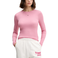 Γυναικεία Μακρυμάνικη Μπλούζα Ροζ Tommy Jeans DW0DW17387-THC