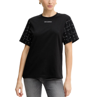 Γυναικείο T-shirt Μαύρο Karl Lagerfeld A4W17091-999 BLACK