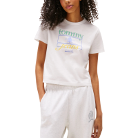 Γυναικείο T-shirt Λευκό Tommy Jeans DW0DW21533-YBL