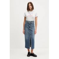 Γυναικείο T-shirt Γκρι Tommy Jeans DW0DW21533-P09