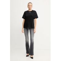 Γυναικείο T-shirt Μαύρο Karl Lagerfeld A4W17091-999 BLACK