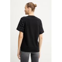 Γυναικείο T-shirt Μαύρο Karl Lagerfeld A4W17091-999 BLACK