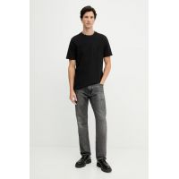 Ανδρικό T-shirt Μαύρο Tommy Hilfiger MW0MW39365-BDS