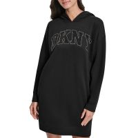Γυναικείο Φούτερ Φόρεμα Μαύρο DKNY DP5D4917-BBL