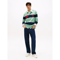Ανδρικό Μακρυμάνικο Rugby Ριγέ Polo Tommy Jeans DM0DM22074-MAS