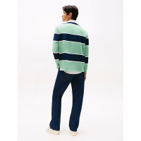 Ανδρικό Μακρυμάνικο Rugby Ριγέ Polo Tommy Jeans DM0DM22074-MAS