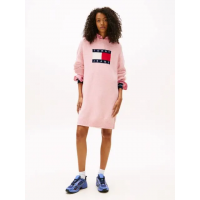 Γυναικείο Πλεκτό Φόρεμα Ροζ Tommy Jeans DW0DW21462-T08