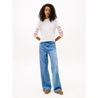 Γυναικείο T-shirt Off White Tommy Jeans DW0DW21964-YBH