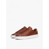 Ανδρικά Δερμάτινα Sneakers Καφέ Tommy Hilfiger FM0FM05729-GVI