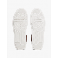 Ανδρικά Δερμάτινα Sneakers Καφέ Tommy Hilfiger FM0FM05729-GVI