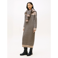 Γυναικείες Δερμάτινες TH Monogram Horsebit Μπότες Μαύρες Tommy Hilfiger FW0FW08863-BDS