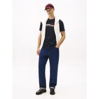 Ανδρικό T-shirt Navy Μπλε Tommy Hilfiger MW0MW40014-DW5
