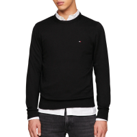 Ανδρικό Πουλόβερ Μαύρο Tommy Hilfiger MW0MW28046-BDS