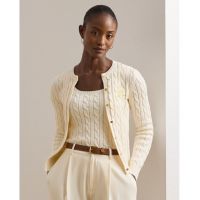 Γυναικεία Ralhan Πλεκτή Ζακέτα Εκρού Ralph Lauren 200932225001-101