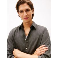 Ανδρικό Πουκάμισο Γκρι Tommy Hilfiger MW0MW40475-PR2