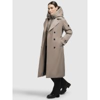 Γυναικεία Elena Καπαρντίνα Γκρι Khujo KJ1267CO253-123 GREIGE