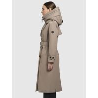 Γυναικεία Elena Καπαρντίνα Γκρι Khujo KJ1267CO253-123 GREIGE