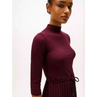 Γυναικείο Φόρεμα Μπορντό Tommy Hilfiger WW0WW46138-XIH