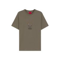 Ανδρικό Dugolini T-Shirt Καφέ Hugo 50549154-032