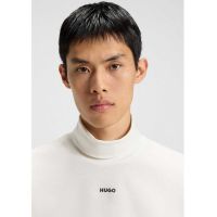Ανδρικό Daporollo Μακρυμάνικο T-Shirt Λευκό Hugo 50547372-102
