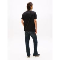 Ανδρικό T-shirt Μαύρο Tommy Jeans DM0DM21978-BDS