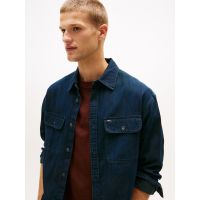 Ανδρικό Τζιν Πουκάμισο Navy Μπλε Tommy Jeans DM0DM22122-1BJ