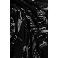 Γυναικείο K/Sketch Φουλάρι Μαύρο Karl Lagerfeld A4W33116-999 BLACK