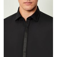 Ανδρικό Keidi Πουκάμισο Μαύρο Hugo 50549775-001