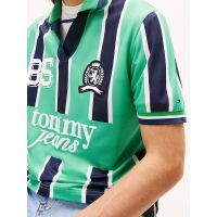 Ανδρικό Sports Polo Πράσινο Tommy Jeans DM0DM22073-MAS
