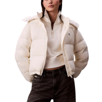 Γυναικείο Puffer Μπουφάν Μπεζ Calvin Klein LV047D501G-VDV