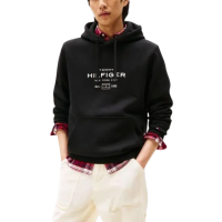 Ανδρικό Φούτερ Μαύρο Tommy Hilfiger MW0MW40864-BDS
