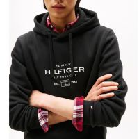 Ανδρικό Φούτερ Μαύρο Tommy Hilfiger MW0MW40864-BDS