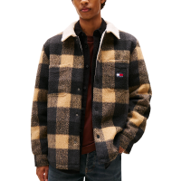 Ανδρικό Teddy Overshirt Μαύρο Tommy Jeans DM0DM22010-BDS
