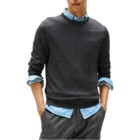 Ανδρικό Πουλόβερ Γκρι Tommy Hilfiger MW0MW39775-P92