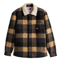Ανδρικό Teddy Overshirt Μαύρο Tommy Jeans DM0DM22010-BDS