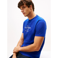 Ανδρικό T-shirt Μπλε Tommy Hilfiger MW0MW40002-D03