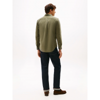 Ανδρικό Κοτλέ Πουκάμισο Χακί Tommy Hilfiger MW0MW40486-PLI