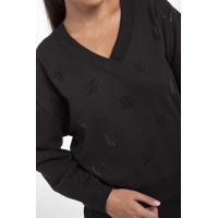 Γυναικείο Φούτερ Μαύρο DKNY DP5T1465-BBL
