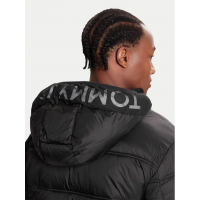 Ανδρικό Μπουφάν Μαύρο Tommy Jeans DM0DM22044-BDS