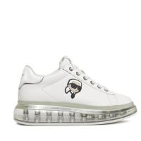 Γυναικεία Δερμάτινα Karl NFT Lo Lace Sneakers Λευκά Karl Lagerfeld KL62630N-01S WHITE