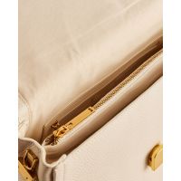 Γυναικεία Δερμάτινη Imilily Τσάντα Ώμου Εκρού Ted Baker 273864-IVORY