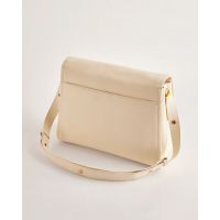 Γυναικεία Δερμάτινη Imilily Τσάντα Ώμου Εκρού Ted Baker 273864-IVORY